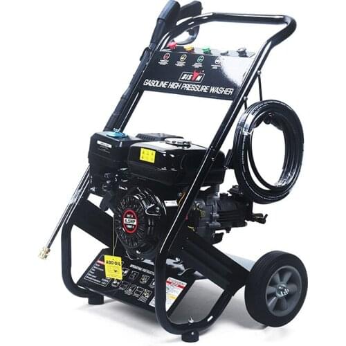 Portable Gasoline Pressure Washer High Power Small Household Washing Yard Industrial High Pressure Water Gun Car Washing Machine