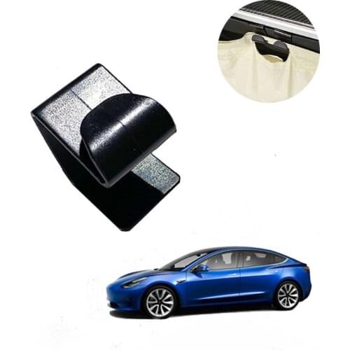 Storage Groceries Co-Pilot Glove Box Hanger ABS Car Hooks Storage Bag Handbag Hooks Folder Rack For Model 3/Y G5AD