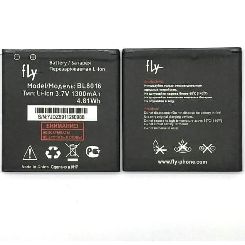 High Quality BL8016 1300mAh Battery For Fly BL8016 Baterie Bateria