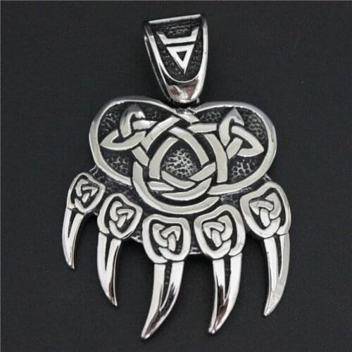 1pc New Arrival Cool Man Pendant 316L Stainless Steel Jewelry Punk Style Pendant