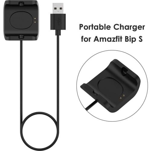 USB Charger 3 Feet Cable Elegant Watches Comfortable Element for Amazfit Bip S A1805 Smartwatch Fast Charging Cord