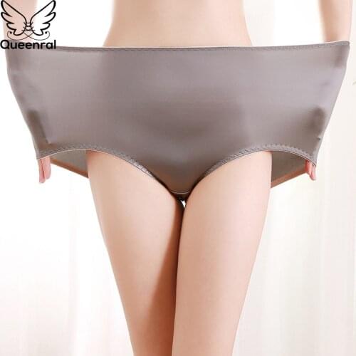 Pus Size Womens Panties Sexy High Waist Underwear Womens Cotton Briefs 2XL 3XL 4XL Seamless Panties For Women Comfortable