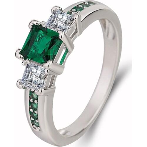 925 Sterling Silver Vintage natural Gemstone Rings For Women Genuine Jewelry Wedding Anniversary Resizable Rings Gifts Wholesale