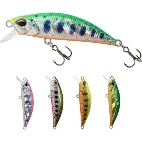 1PCS Mini Minnow 3D Fisheyes Fishing Lure 55MM 5G Lifelike Artificial Lure Hard Bait Crankbait Pencil Sea River Fishing Tools