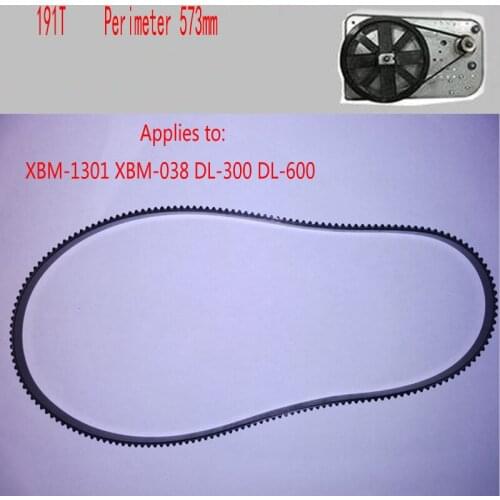 2pcs bread machine belts 191T Perimeter 573mm Bread Maker Parts Breadmaker Conveyor Belts