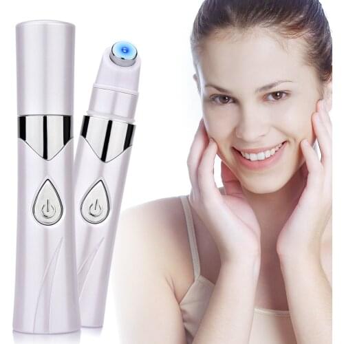 Acne Laser Pen Portable Wrinkle Removal Machine Durable Soft Scar Remover Device Blue Light Therapy Pen Massage Relax