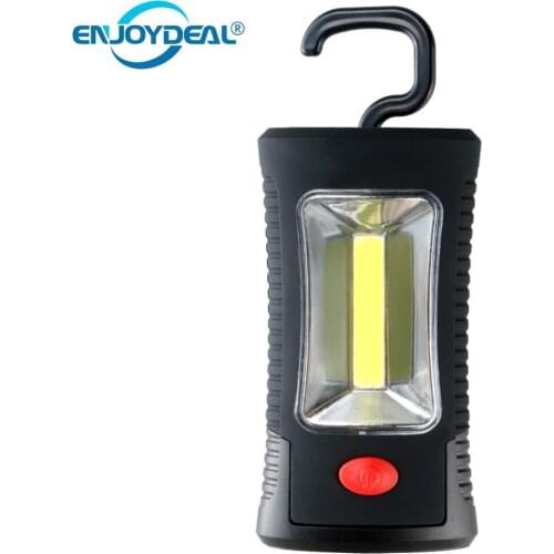 COB LED Magnetic Work Light//Pocket Torch Keychain Outdoor Camping Fishing Inspection Tent Lamp Hand Tool Garage Flashlight