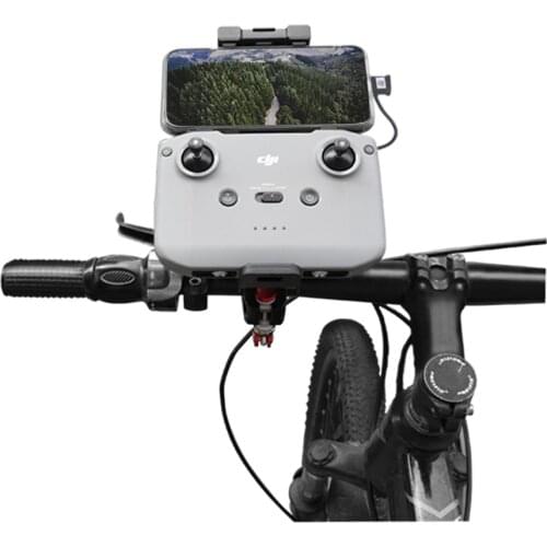 Mavic Air 2 Bicycle Holder Accessories For Dji Mini 2 Remote Controller Bike Fixture Mount Bracket Adapter Sunnylife Spare Parts