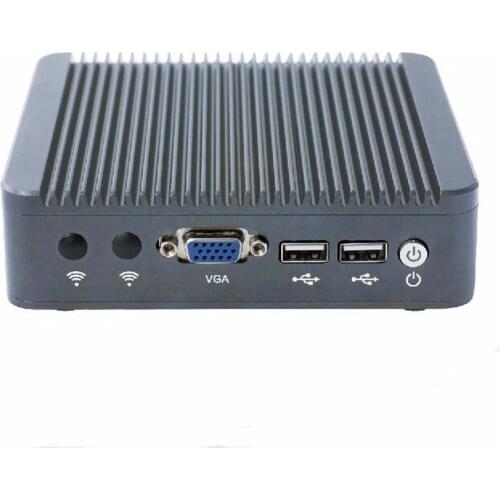 Home computer Fanless Dual core Intel Celeron J1800 VAG Mini PC Win7 2* USB2.0 tiny desktop VAG,LAN , 2.41up to 2.58GHz N80