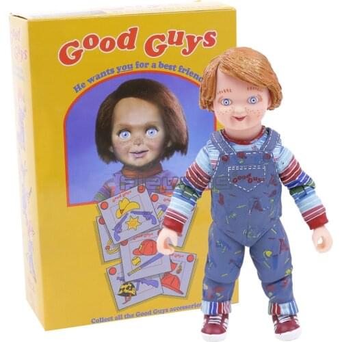 NECA Childs Play Good Guys Ultimate Chucky PVC Action Figure Collectible Model Toy 4" 10cm