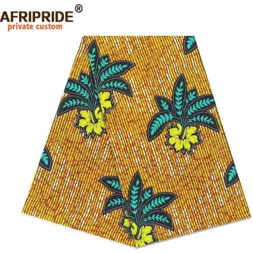 New africa print whole sale batik cotton fabric AFRIPRIDE 100% high quality cotton ankara print for dress curtain A18F0713