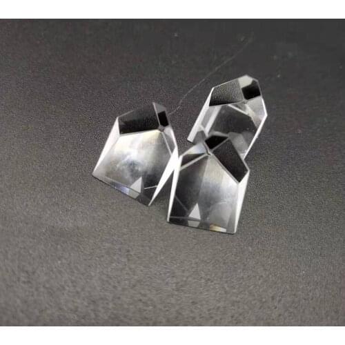 Optical Glass Half House Prism Telescope Accessories Photography Photo Rainbow Mirror