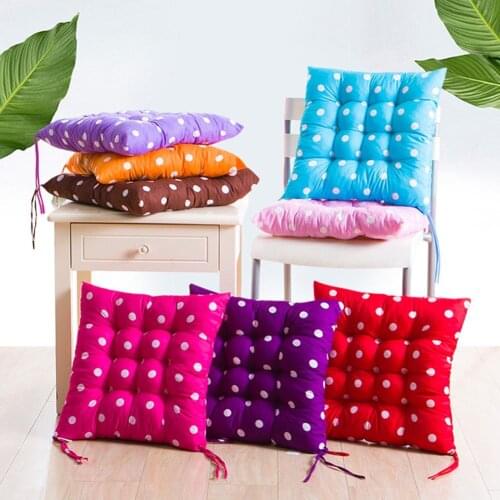 40x40cm Cushion Soft Sofa Cushion Moon Star Dot Print Chair Pad Mat Office Bar Chair Pillow Sofa Seat Pad Office Chair Mat Home