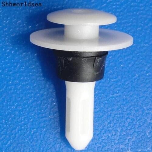 Shhworldsea 100pcs Free Shipping Fits into 9mm hole cars Styling Auto Fasteners Retainer For European Vehicle Car