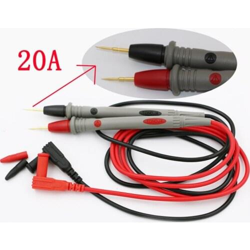 Digital Multimeter Universal Superfine pen 1000V 20A Test Lead Probe Cable SMD SMT Needle Tip