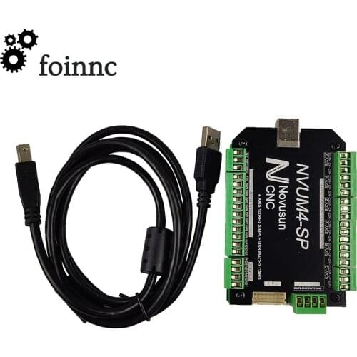 Mach3 USB Interface NVUM-SP CNC Motion Controller NVCM-SP 3/4/5/6 Axis CNC Motion Control Card For Stepper Motor