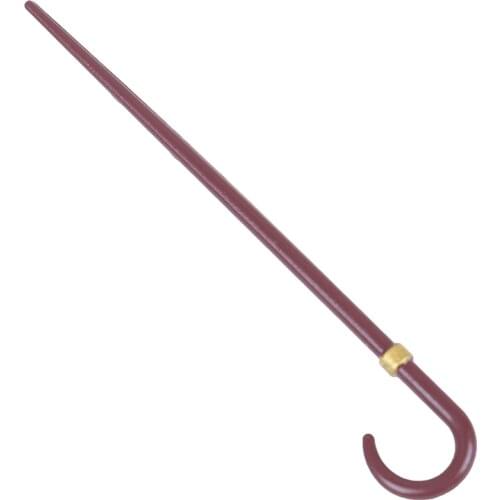 Vintage Simulation Mini Gentleman Walking Stick Crutch Model Toy for Doll House Decoration 1/12 Dollhouse Miniature Accessories