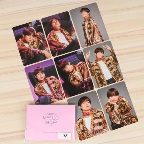 South Korean Groups K-POP Bangtan Boys Poster LOMO Cards Photocard LOVE Yourself Map of The Soul Persona HD Wall Stickers