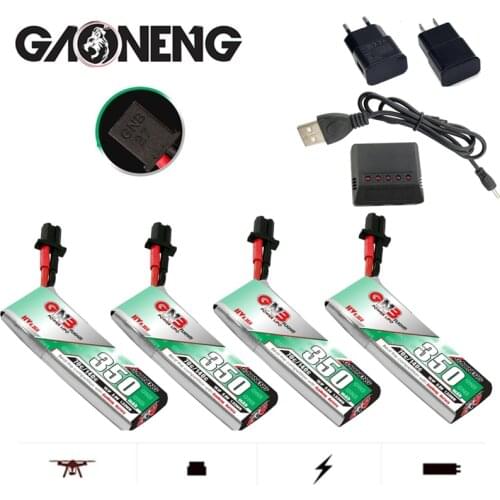 GNB Max 140C HV Lipo Battery Charger Set 3.8V 350mAh 1S GNB27 Plug for RC Racing Drone DIY Accessories Replacement Spare Parts