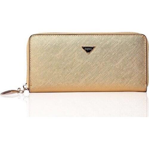 100% Cow Genuine Leather Women Long Wallets Real Leather Female Luxury Brand Design Clutch Girl Lady Gift Cash Purse New Fashion