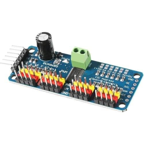 16 Channel 12-bit PWM/Servo Driver-I2C interface PCA9685 for arduino Raspberry pi shield module servo shield