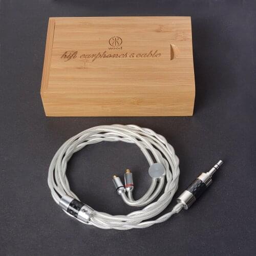 8-core single crystal silver se215 315 se535 mmcx 0.78mm upgrade line