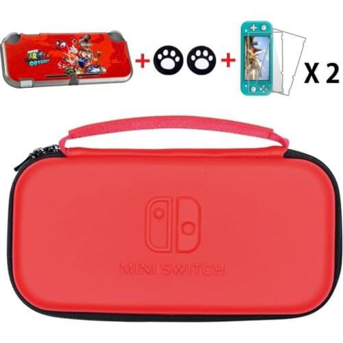 Carrying Case for Nintendo Switch Lite (2019) - Protective Hard Shell Portable Travel Case Shell Pouch for Console & Accessories