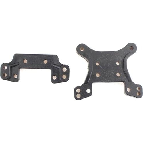 For Wltoys 124018 1/12 RC Car Upgrade Parts RC Car Front & Rear Shock Absorber Board Shock Tower Spare Accessories