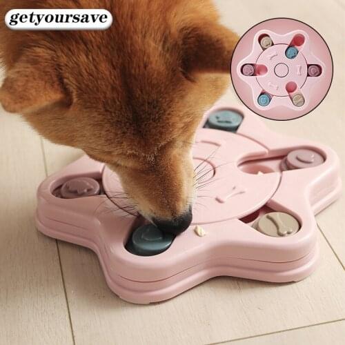 Dog Toy Feeder Puzzle Toys for Dog Accessories Dog Toys Puppy Food Dispenser Pet Supplies Relieving Boredom Training Feed Tray
