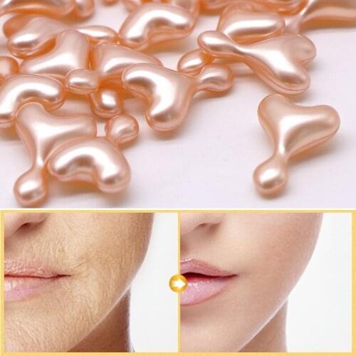 Hyaluronic Acid Capsules Essence Acne Treatment Anti-Aging Anti-Wrinkle Whitening Cream Moisturizing Face Serum Skin Care