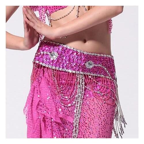 Belly dance costumes senior stones tassel beads belly dance belts for women belly dancing hip scarf