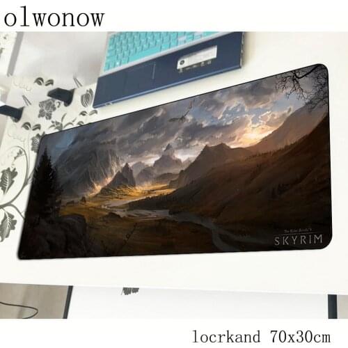 Skyrim pad mouse computer cool new gamer mouse pad 70x30cm padmouse big HD pattern mousepad ergonomic gadget office desk mats