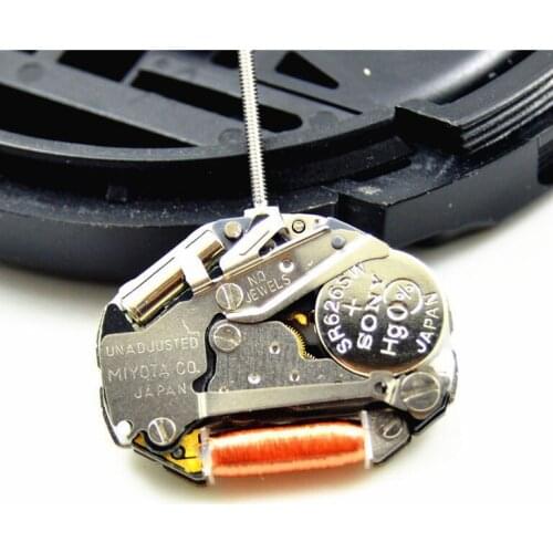 Quartz Watch Movement Double Roller Calendar Battery Includ For Miyota 2035 Watch Repair Replacement