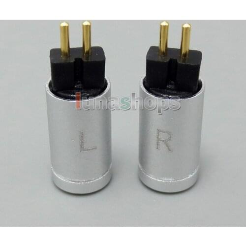 LN005110 Silver 0.78mm Earphone Cable Pins For Future Sonics EM6 mg6pro 13mm EM5 mg5pro 10mm