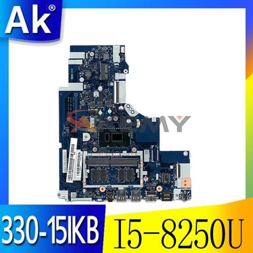 Laptop motherboard For LENOVO Ideapad 330-15IKB Core SR3LA I5-8250U Mainboard 5B20Q15640 NM-B451 With 4G RAM