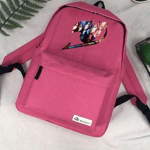 Fairy Tails mochilas bags travel school borse da donna men backpack