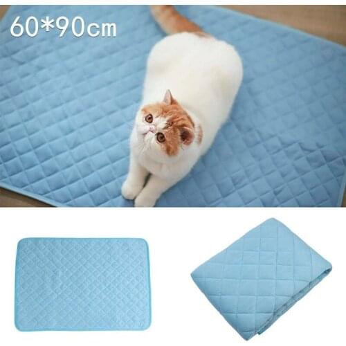 Pet New Summer Cooling Mat Cold Gel Pad Comfortable Cushion for Dog Cat Puppy UK