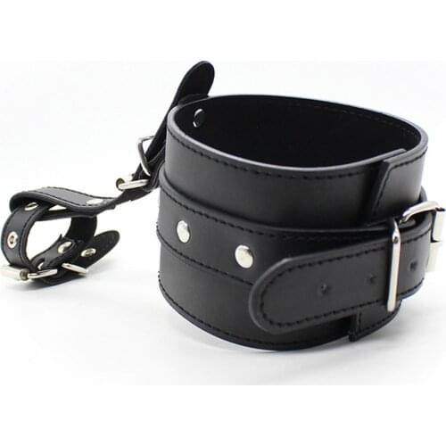 PU Leather Hand Wrist To Thumbs Feet Ankle To Toes Cuffs Bondage Belts BDSM Handcuffs Strap Restraints Slave Adult Sex Toy 16