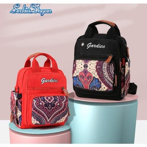 SeckinDogan New Fashion Mummy Backpack Large Capacity Waterproof Baby Diaper Organizer Portable Travel Infant Bottle Storage Bag