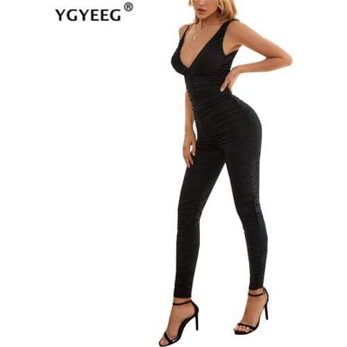 YGYEEG Sexy Women Tracksuit Jumpsuit High Waist Slim Sport Backless Top Running Sportswear Pants Push Up Summer Casual Clothes