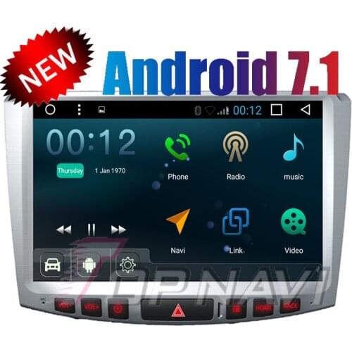 Topnavi 10.1" 1024*600 Quad Core Android 7.1 Car GPS Navigation for VW Magotan 2015 Autoradio Multimedia Audio Stereo NO DVD