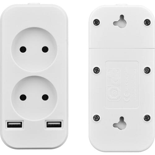 USB extension Socket charger Free shipping Double USB Port 5V 2A Usb outlet high quality usb outlet FZ-01-01