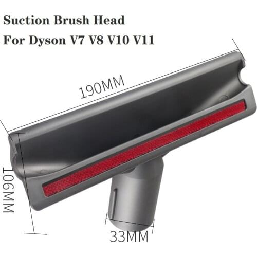 Suction Brush Head For Dyson V7 V8 V10 V11 Robot Vacuum Cleaner Parts Accessories Replacement Clean