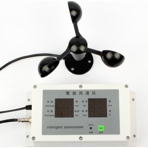 1 pc the tower crane tower crane [special] anemometer temperature wind anemometer weather construction body cup anemometer