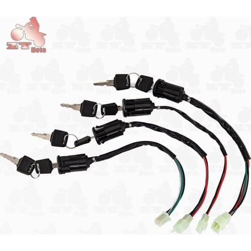 1pcs Universal Motorcycle Ignition Switch Key ATV For Honda For Yamaha For Kawasaki For Suzuki KTM