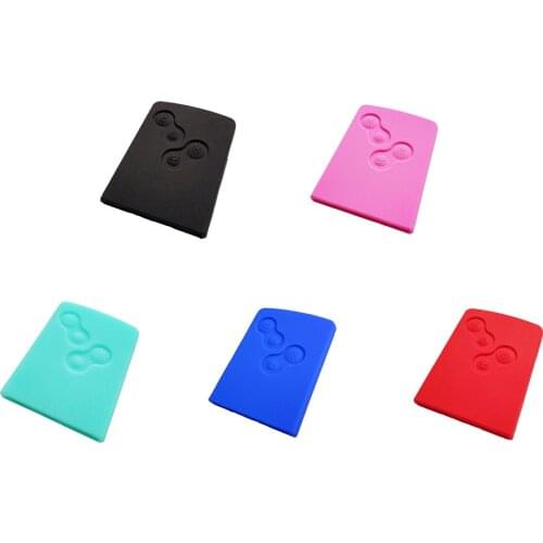 4 Buttons Car Key Case Cover Silicone for FOR RENAULT CLIO LAGUNA MEGANE SCENIC KOLEOS Remote Key Shell Car Remote Key Cover