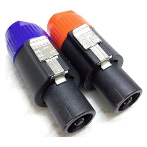 5pcs 4-core cassette audio plug four-core speaker professional plug aviation head professional plug