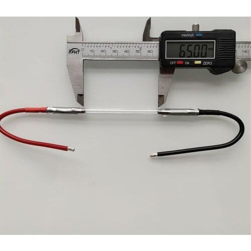 7*65*130mm IPL Xenon Lamp, Ipl Flash Lamp For Laser Beauty Apparatus With Wire