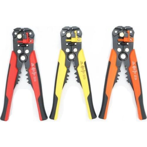 Automatic Cable Wire Stripper crimping plier Self Adjusting Crimper Cable Cutting Multi-Functional Stripping Terminal