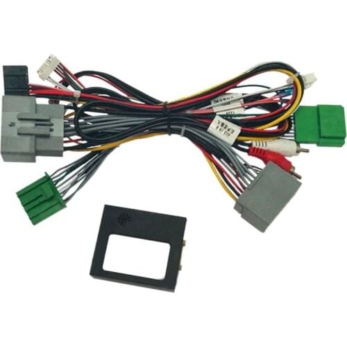 Car 16PIN Android Audio Power Radio Wire Harness with Canbus Box Car Accessories for Volvo XC90 2008-2013